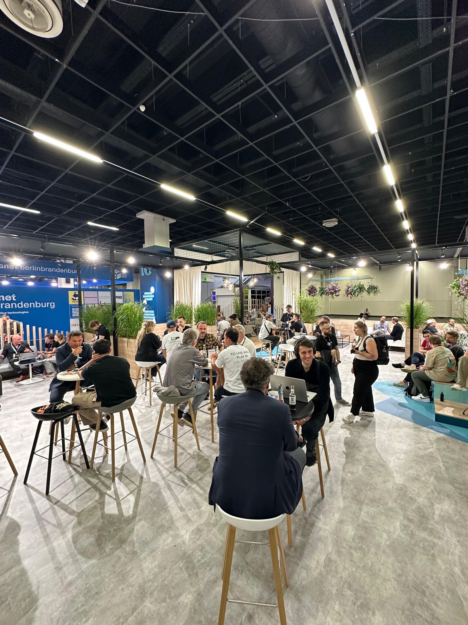 Messestand Networking