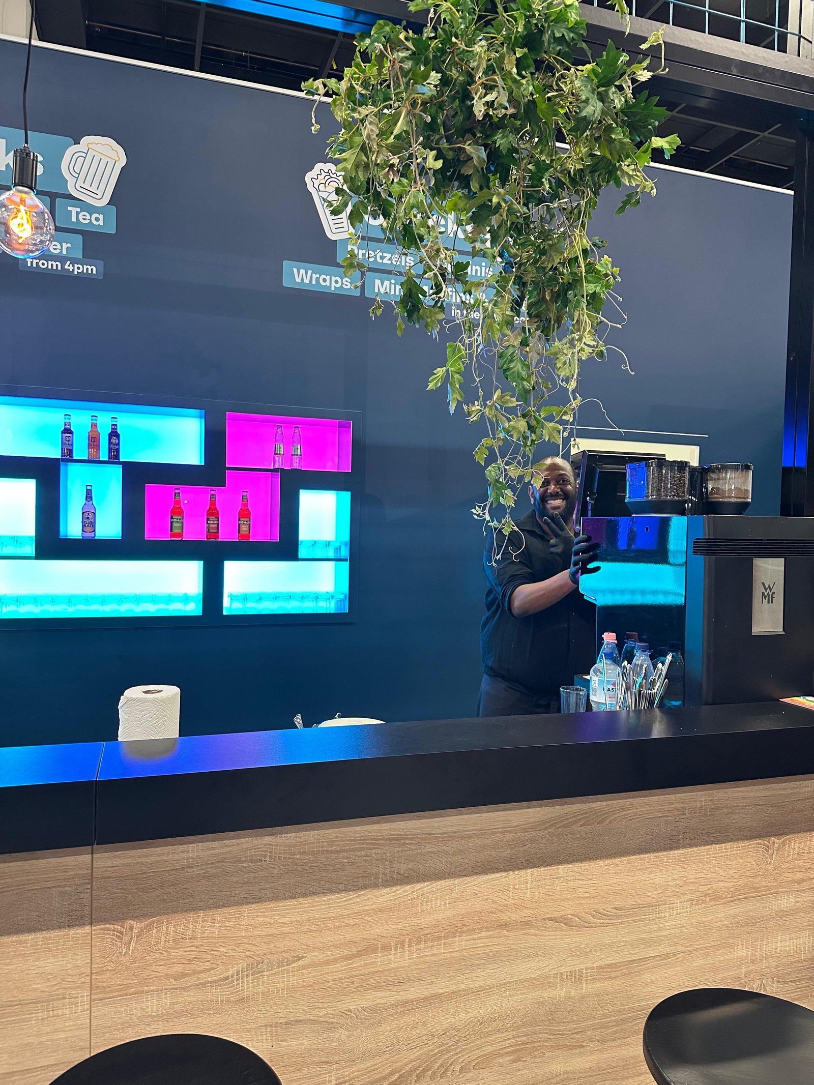 Bar-Service auf der Messe